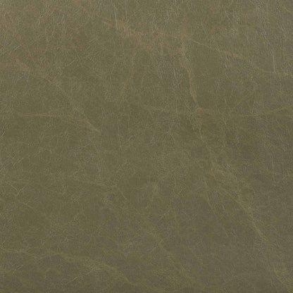 Delphine Olive Vegan Leather Upholstered Bench