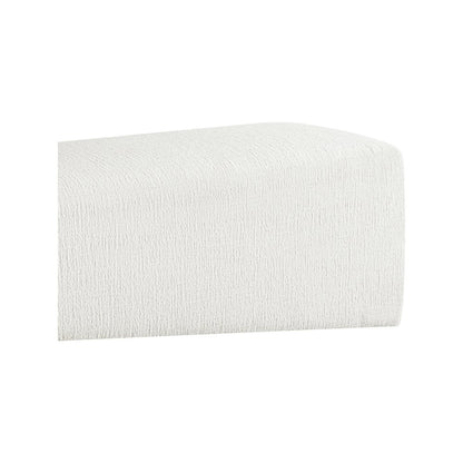 Alora Cream Fabric Bench