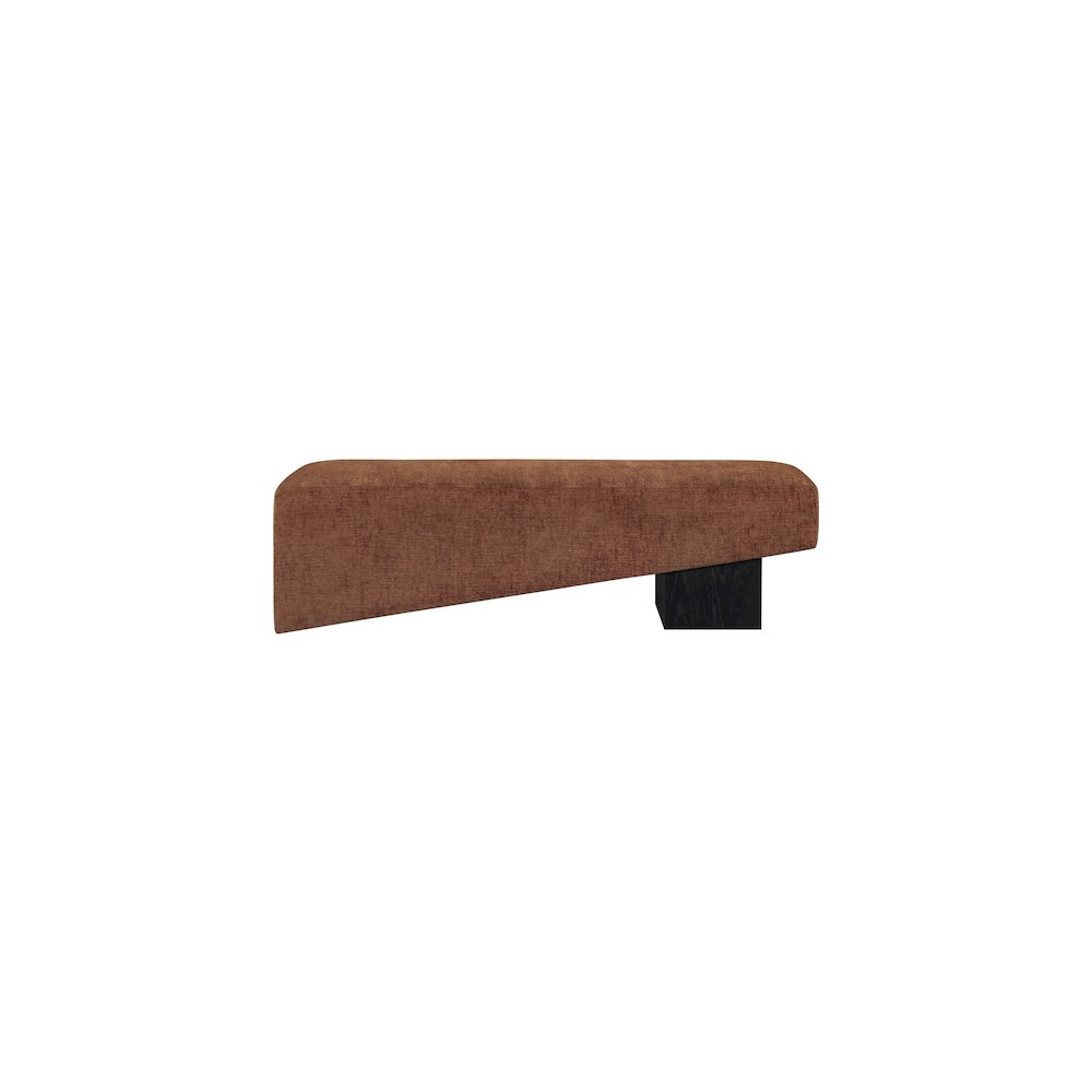 Alora Cognac Fabric Bench