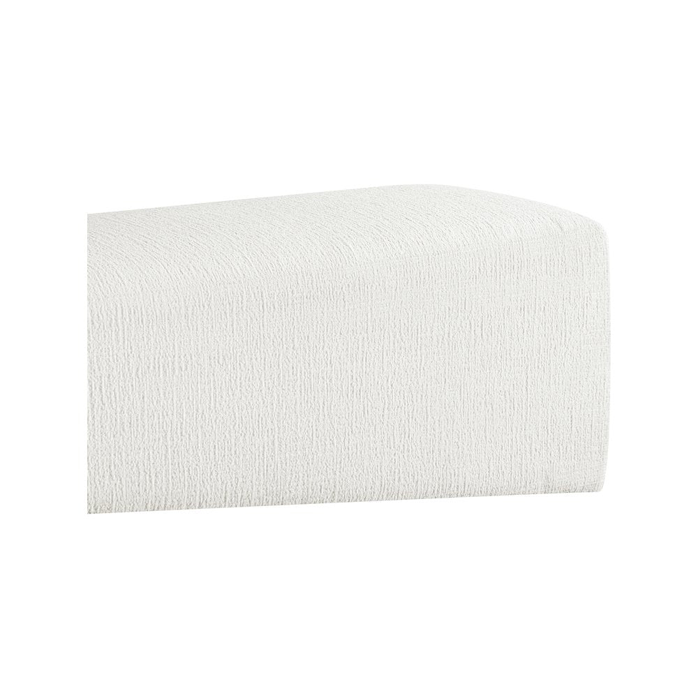 Alora Cream Fabric Bench