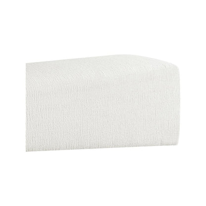 Alora Cream Fabric Bench