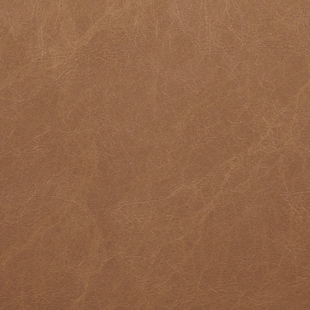 Velden Cognac Vegan Leather Upholstered Storage Bench