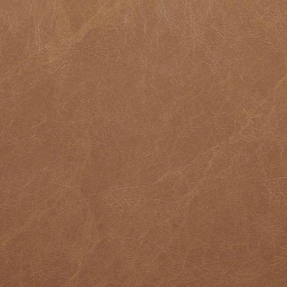 Velden Cognac Vegan Leather Upholstered Storage Bench