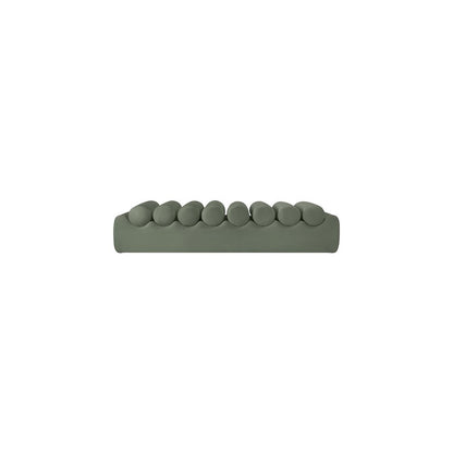 Rumble Green Vegan Leather Bench