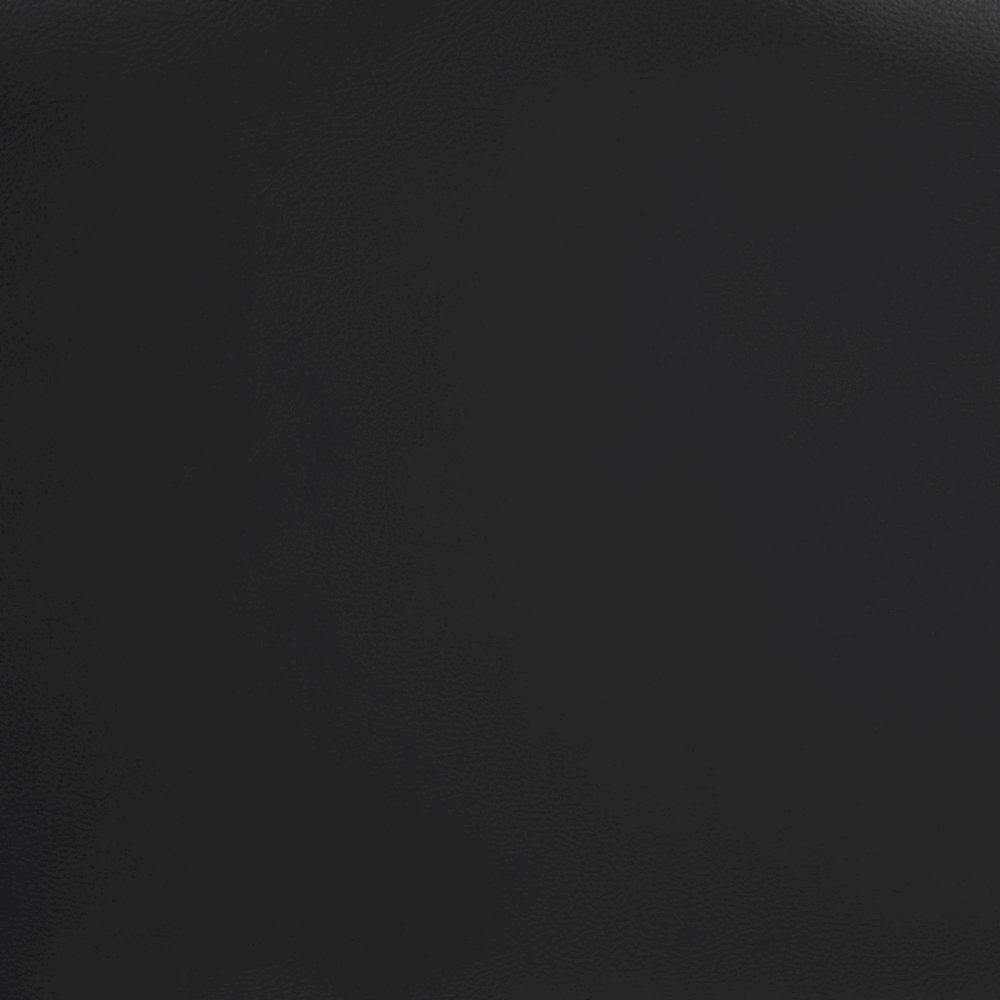 Rumble Black Vegan Leather Bench