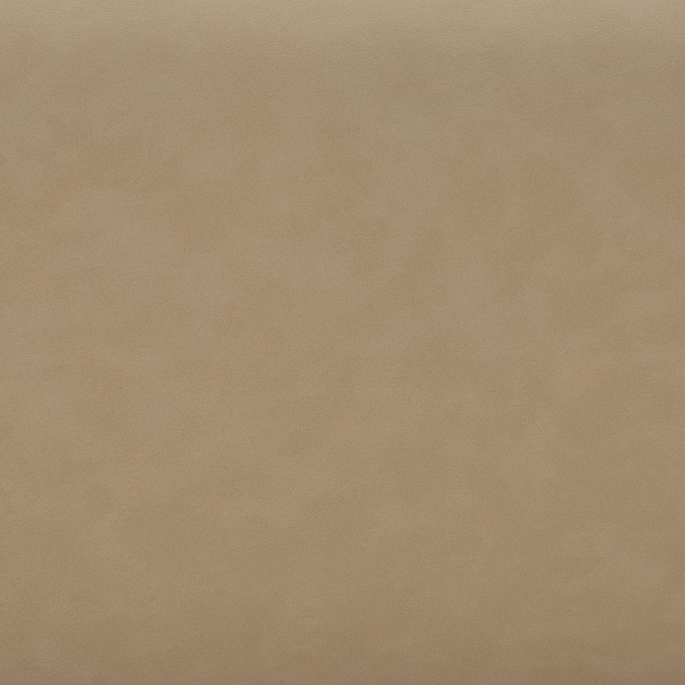 Rumble Tan Vegan Leather Bench