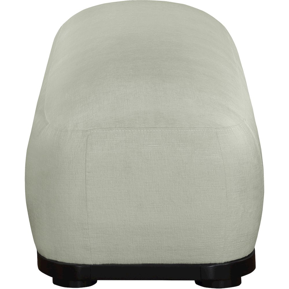 Calum Mint Chenille Fabric Bench