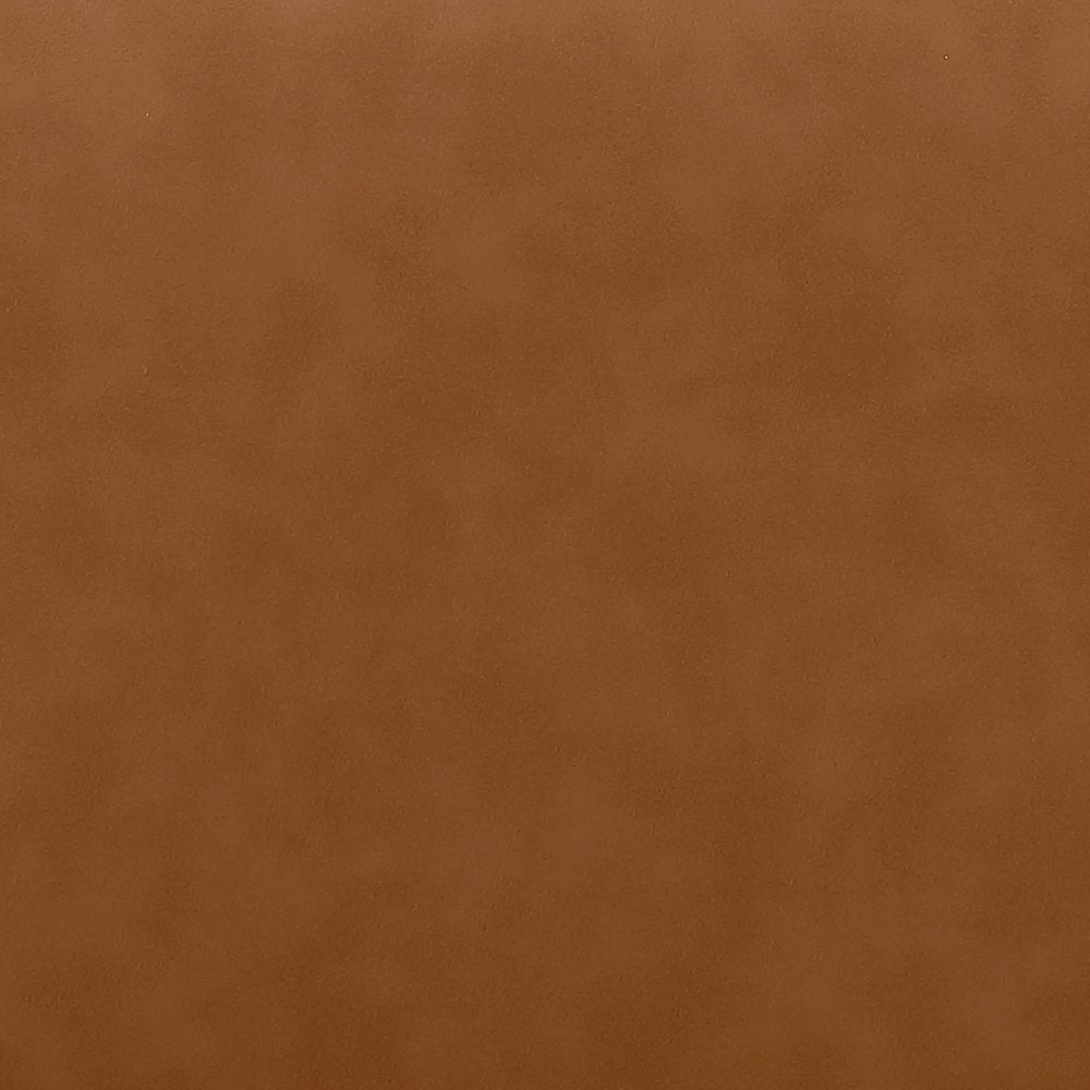 Atticus Cognac Vegan Leather Bench