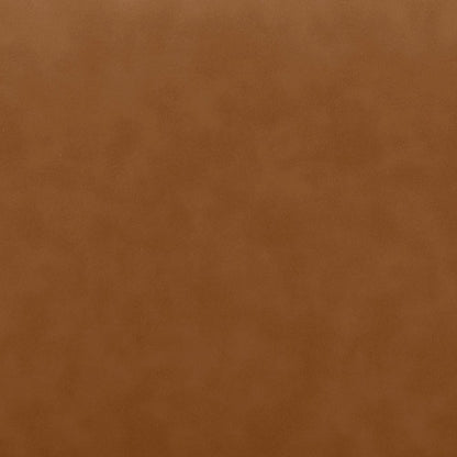 Atticus Cognac Vegan Leather Bench