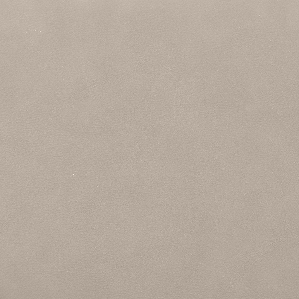 Atticus Taupe Vegan Leather Bench