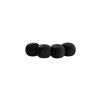 Apollo Black Velvet Bench