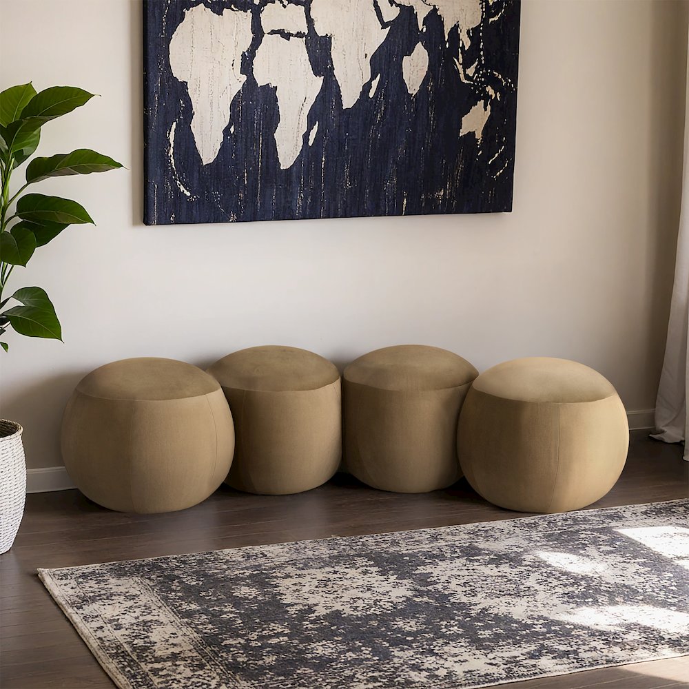 Apollo Camel Velvet Bench
