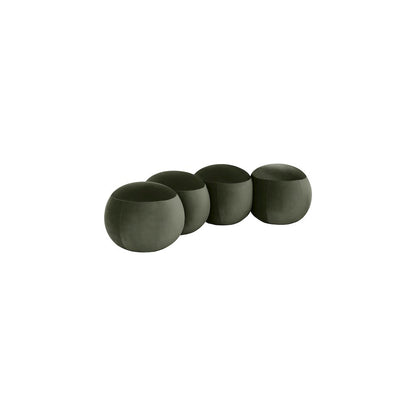 Apollo Green Velvet Bench