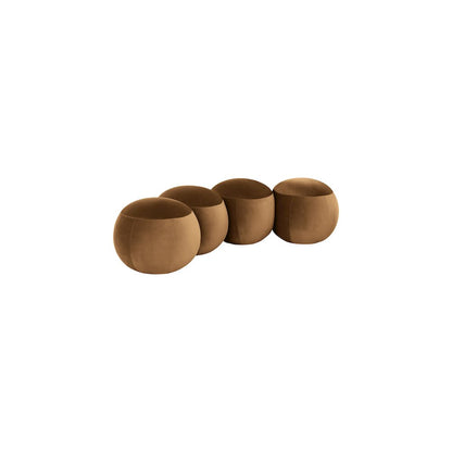 Apollo Saddle Velvet Bench