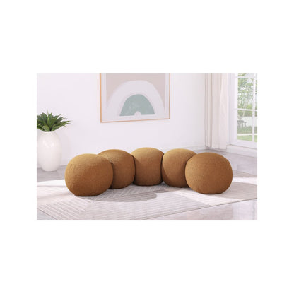 Apollo Saddle Boucle Fabric Bench