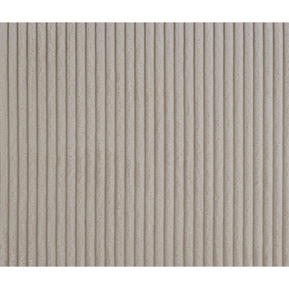 Willow Beige Corduroy Fabric Bench