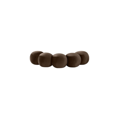 Apollo Brown Velvet Bench
