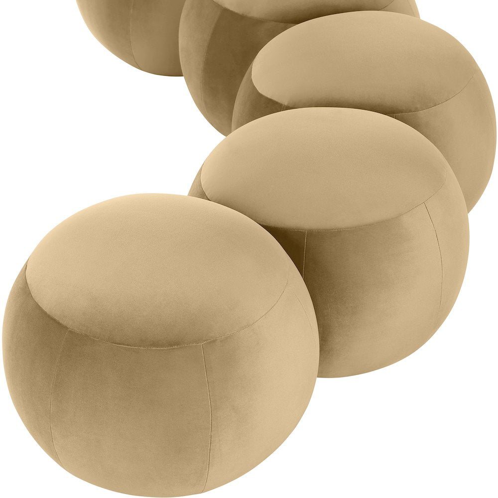 Apollo Camel Velvet Bench
