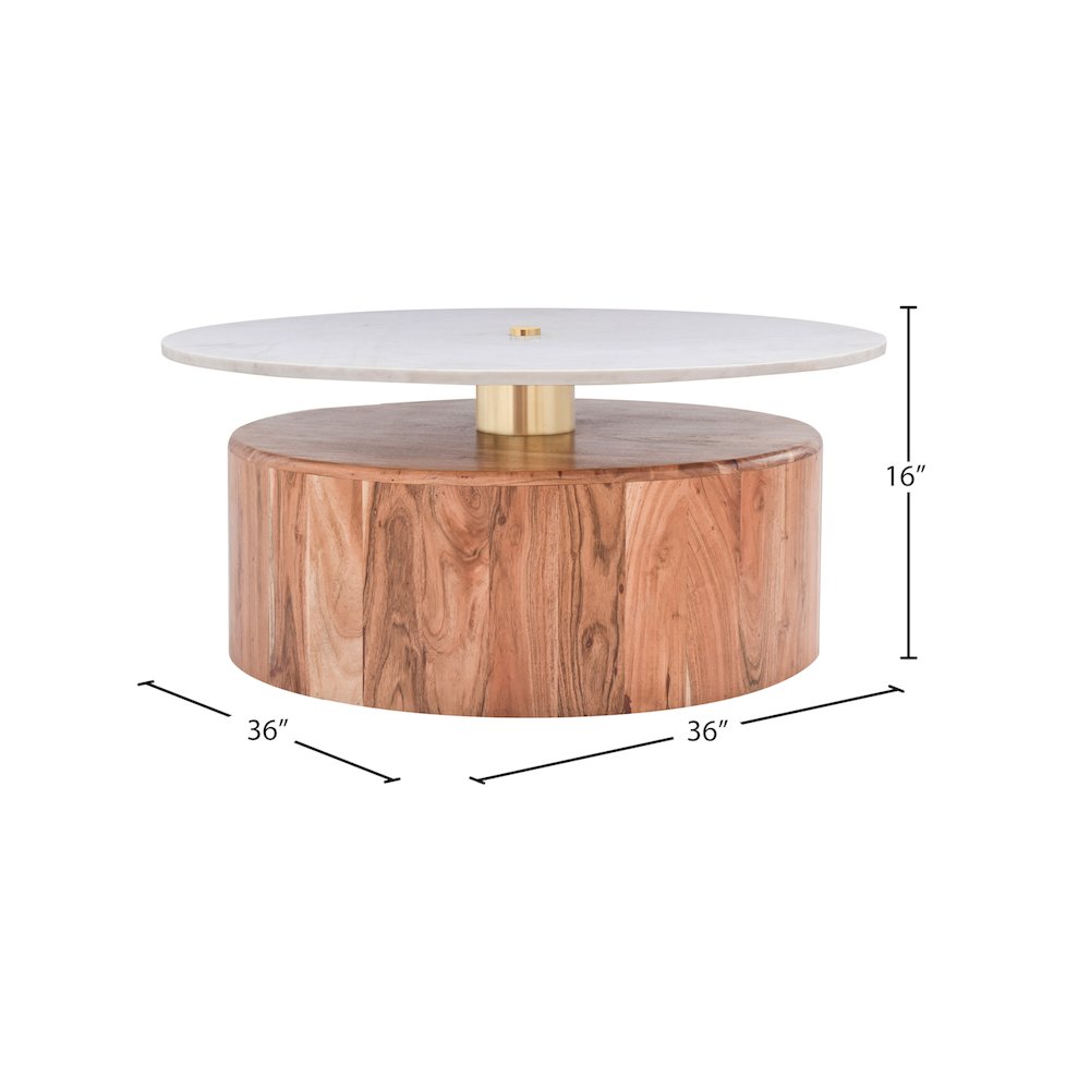 Stonewood Natural Acacia Wood Coffee Table