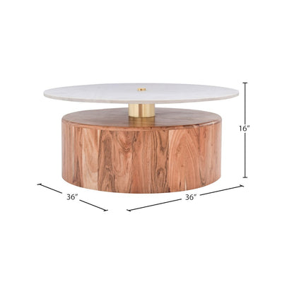 Stonewood Natural Acacia Wood Coffee Table