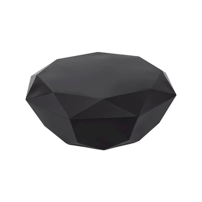 Gemma Matte Black Coffee Table
