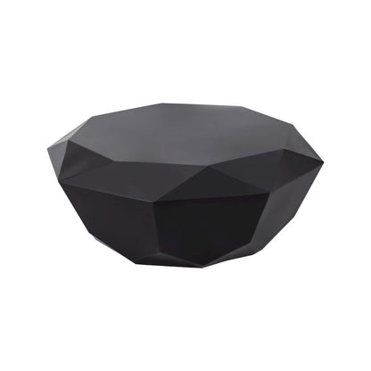 Gemma Matte Black Coffee Table