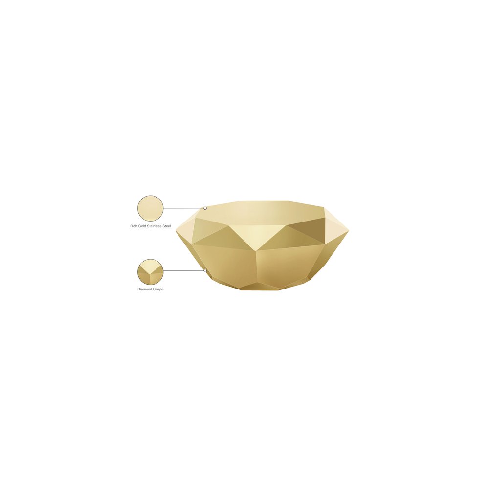 Gemma Gold Coffee Table