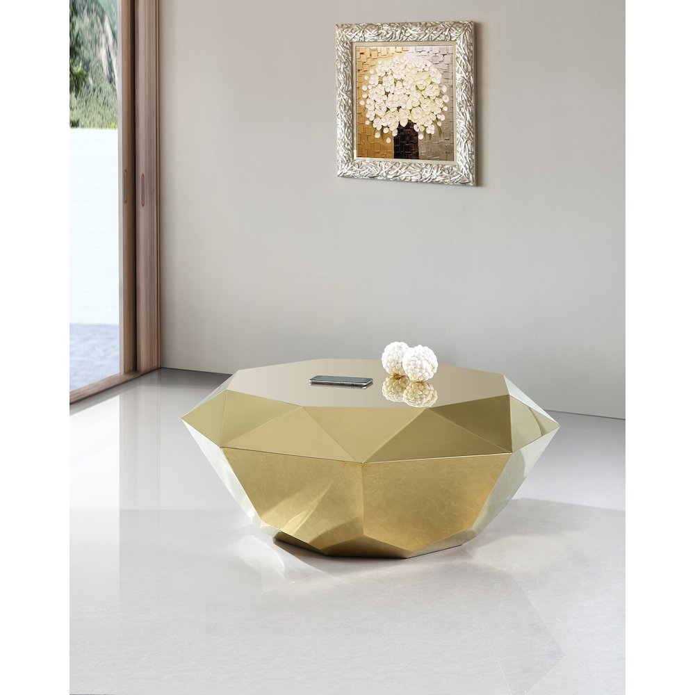 Gemma Gold Coffee Table