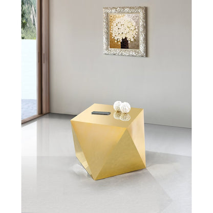Gemma Gold End Table