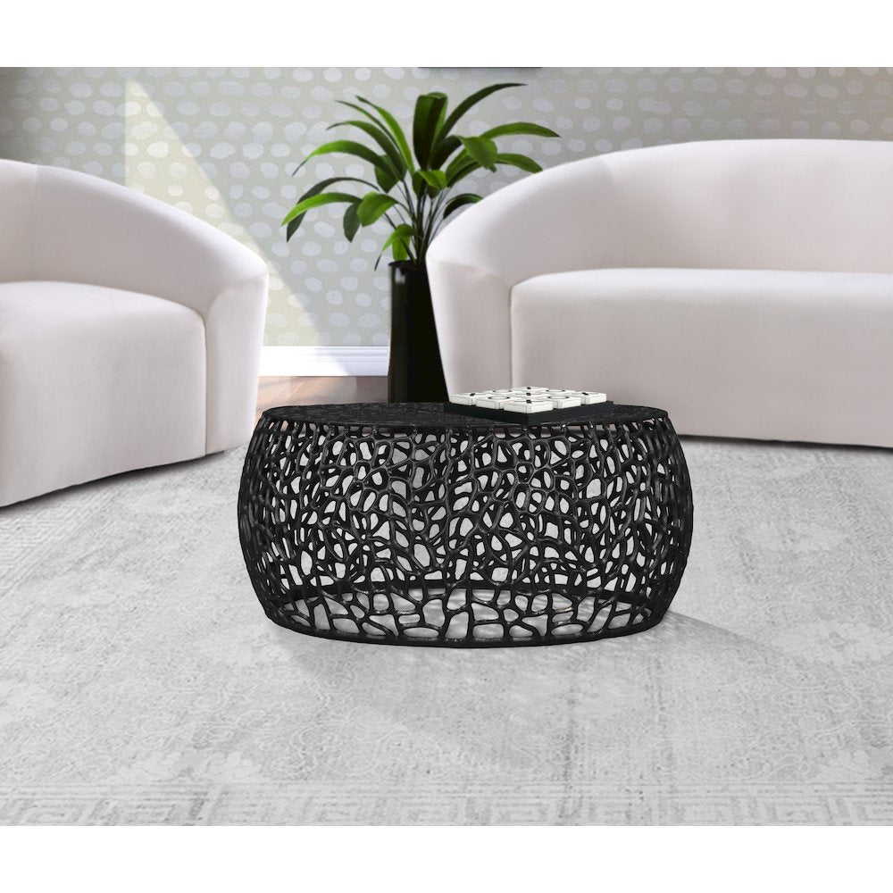 Priya Black Coffee Table