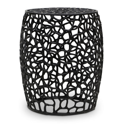 Priya Black End Table