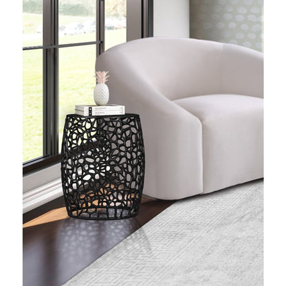 Priya Black End Table
