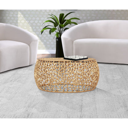 Priya Gold Coffee Table