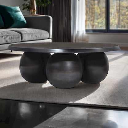Globus Black Coffee Table