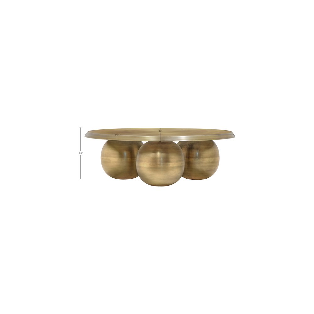 Globus Gold Coffee Table