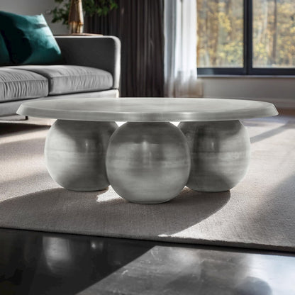 Globus Silver Coffee Table