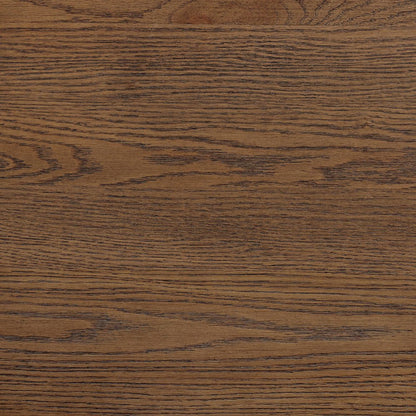 Stanton Brown Oak Veneer And Solid Wood End Table
