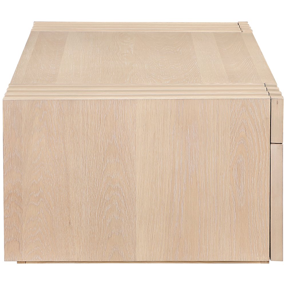Stanton Natural Oak Veneer And Solid Wood Coffee Table