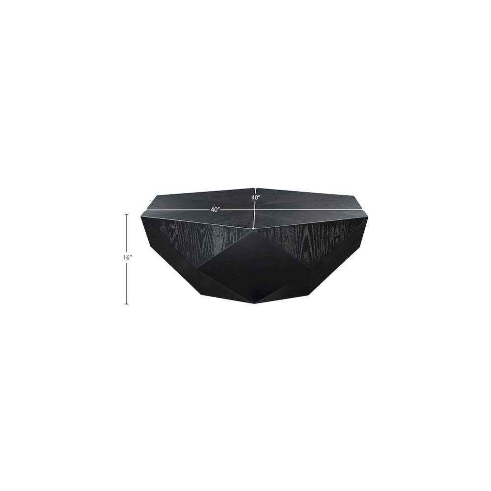 Diamante Black Coffee Table
