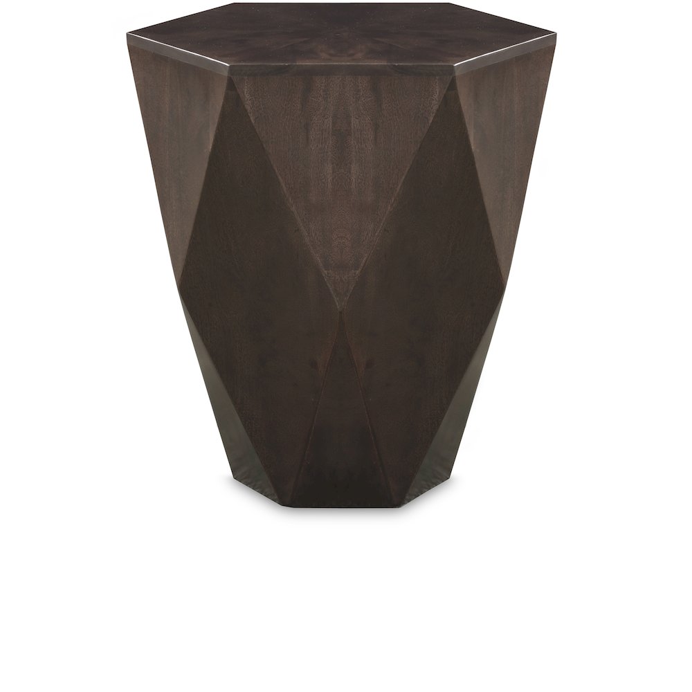 Diamante Brown End Table