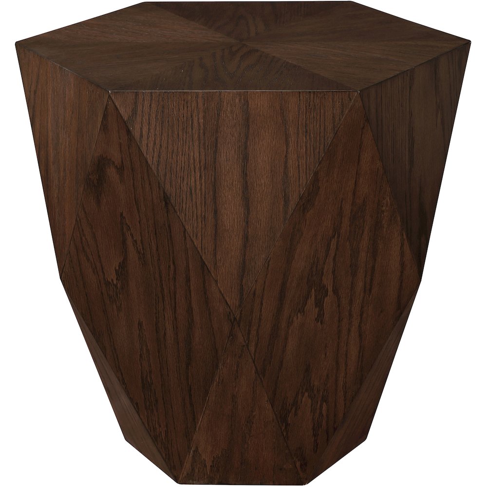 Diamante Brown End Table