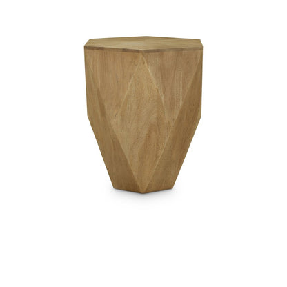 Diamante Oak End Table