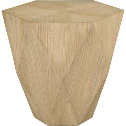 Diamante Oak End Table
