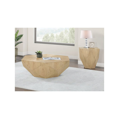 Diamante Oak End Table