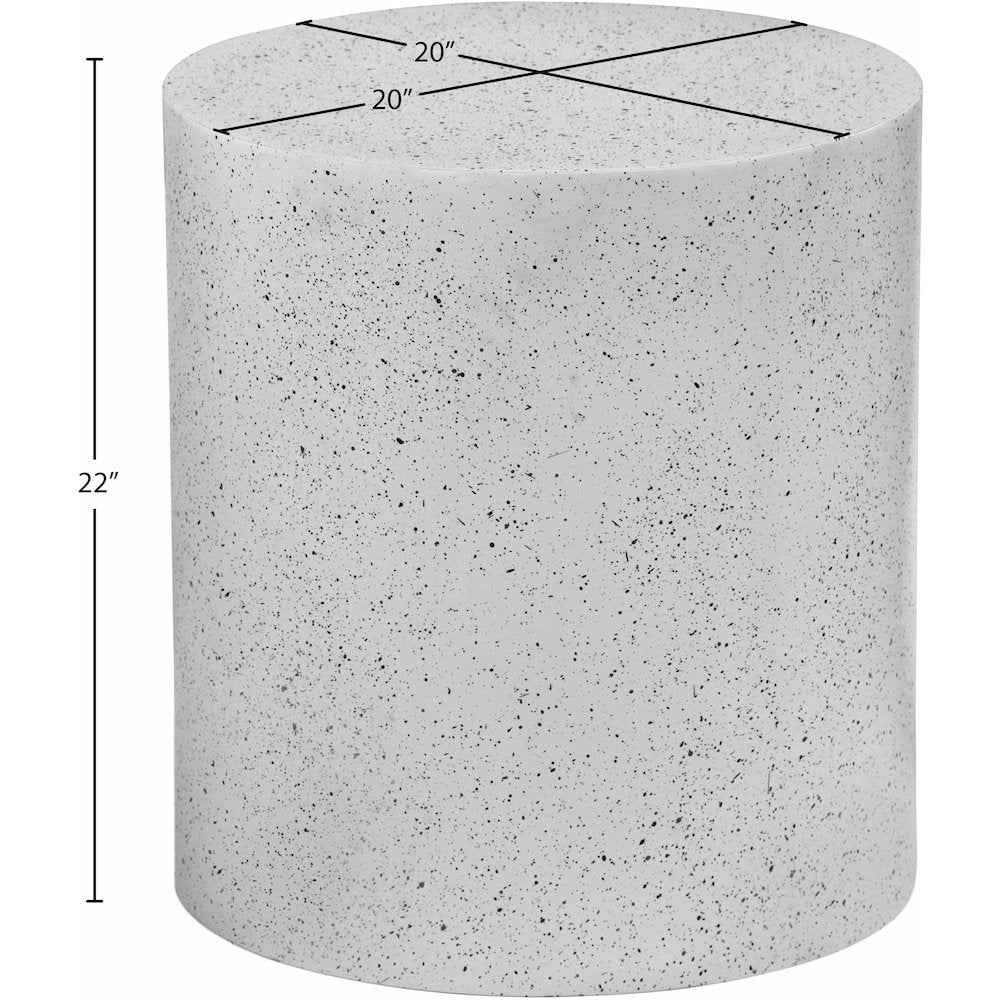 Terrazo End Table
