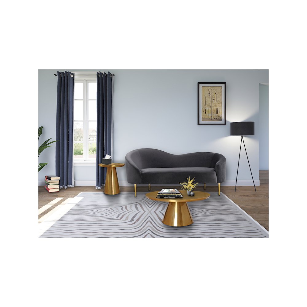 Martini Gold Iron Coffee Table