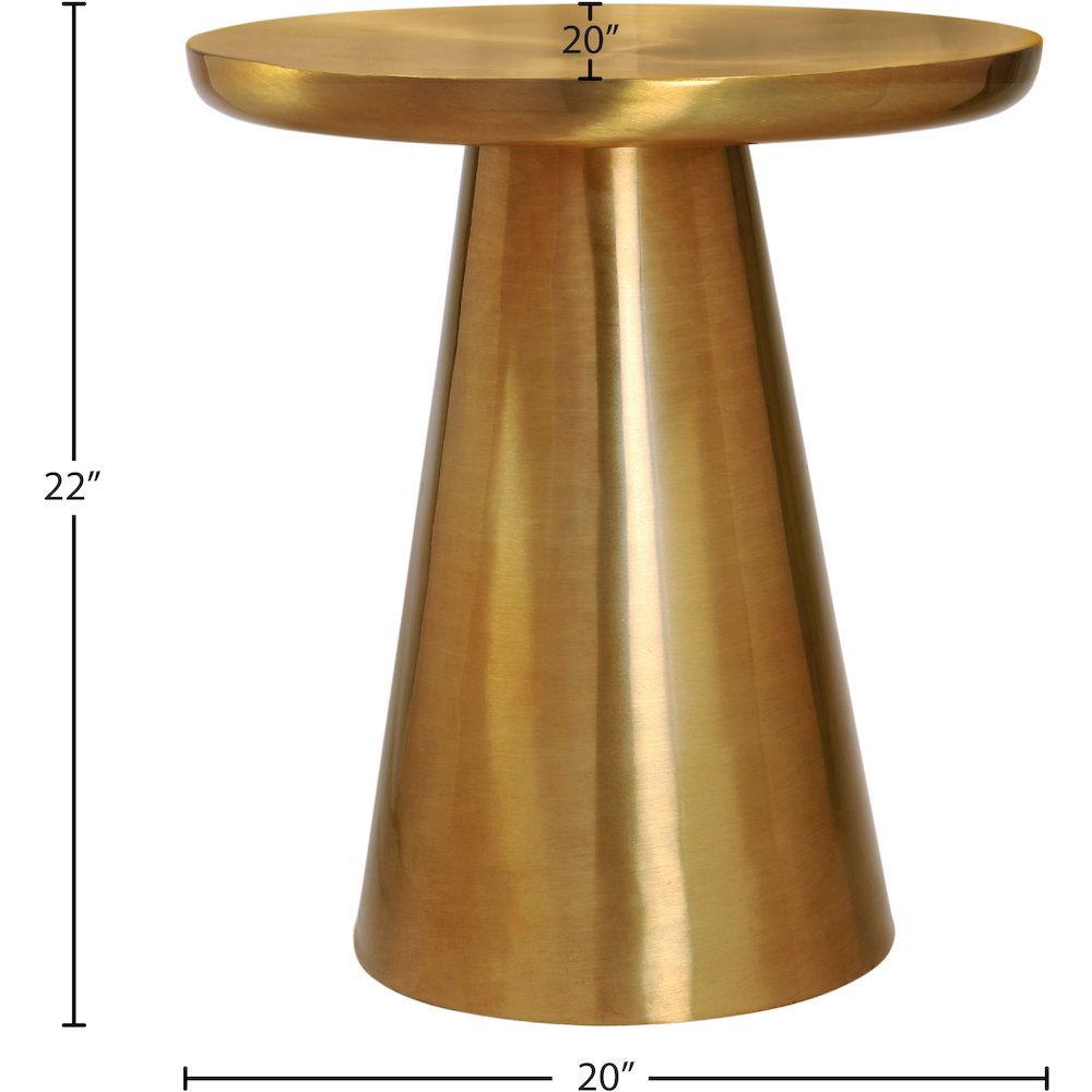 Martini Gold Iron End / Side Table