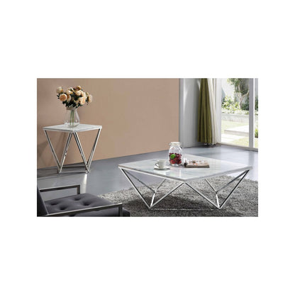 Skyler Chrome Coffee Table