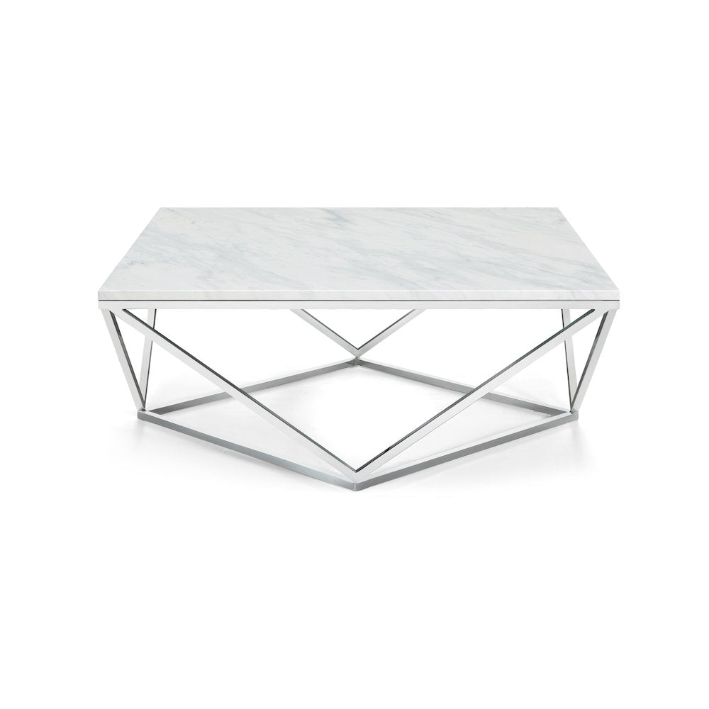Skyler Chrome Coffee Table