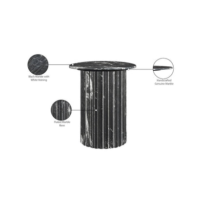 Genoa Black End Table